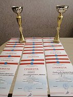 Команда села Воскресенское по футболу завоевала второе место среди дворовых команд 