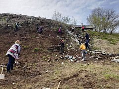 Воскресенский район принял участие во  всероссийском субботнике