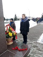 «Боевое братство» возложило цветы  к памятнику  В.Г. Клочкову