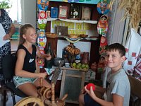 В Год культурного наследия народов России, Усовская библиотека провела игровую программу «На Завалинке»