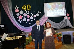 ДШИ с. Воскресенское отметило 40 лет творчества