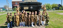 Память, которую храним: дошкольники почтили подвиг героев…