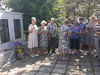 В селе Булгаковка прошли мероприятия посвященные Дню памяти и скорби.