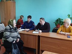 В селе Синодское прошёл приём мобилизованных граждан и их семей 