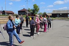 в Воскресенском районе прошла акция «Своим шагом к здоровью».