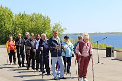 в Воскресенском районе прошла акция «Своим шагом к здоровью».