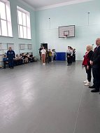 В Воскресенской школе прошли "Весёлый старты"