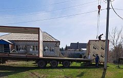 В СЕЛЕ УСОВКА ИДУТ РАБОТЫ ПО ВОЗВЕДЕНИЮ НОВОГО ФАПА