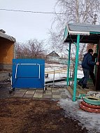 Стол для игры в настольный теннис передали детям в селе Биктимировка