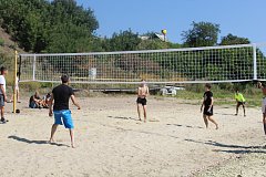 Волейбольный турнир  состоялся на пляже