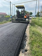 В селе Синодское начался ремонт дорог