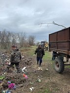 Кладбище - не место для свалки мусора!