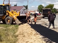 Протяженность тротуаров растет 