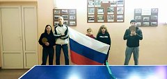 В Андреевском СДК прошли теннисные игры, посвященные Дню семьи