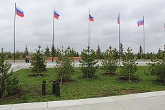 На месте приземления Гагарина 