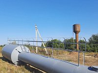 Продолжаются работы по монтажу новой водонапорной башни в селе Новая Алексеевка