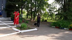 В с.Чардым в преддверии Дня памяти и скорби прошел субботник