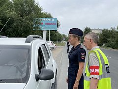 ОГИБДД МО МВД России «Вольский»  проведена профилактическая  акция под названием «Без ДТП!»