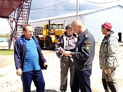 В Воскресенском районе прошел  показательный технический осмотр