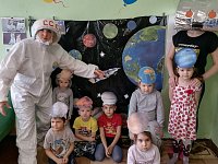 Тематическая неделя посвященная Дню космонавтики.
