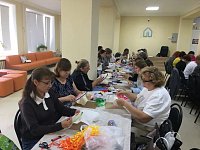 На областном семинаре вышивали лентами