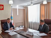 Роман Бусаргин и Денис Павлов обсудили реализацию нацпроектов и госпрограмм в Воскресенском районе