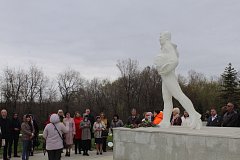 На месте приземления Гагарина 