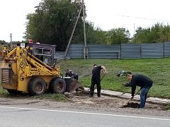 Строительство тротуаров осуществляется  в плановом порядке