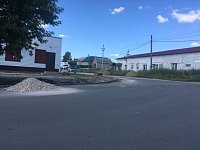 А рамках региональной программы в Воскресенском районе идет ремонт тротуаров
