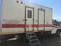 В период с 8 по 12 августа т.г. на территории Воскресенской районной больницы работает передвижной маммограф областного онкодиспансера.