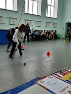В Воскресенской школе прошли "Весёлый старты"