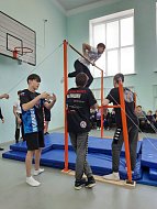 В Воскресенской школе прошли "Весёлый старты"