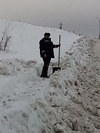 Уделено внимание  очистке тротуаров	