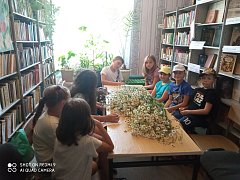 В Усовской библиотеке прошло мероприятие посвященное "Дню семьи, любви и верности"