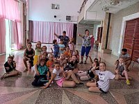 Районный Дом культуры провели для детей развлекательное мероприятие "Ох и Ах у ребят в гостях"!