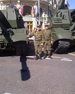 Был участником Парада Победы